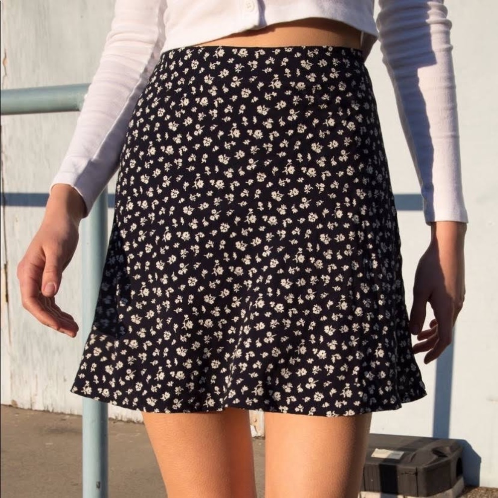 brandy melville genevieve wrap skirt